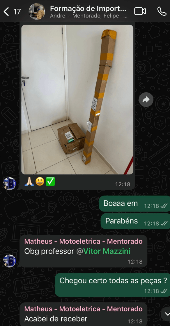 Depoimento de aluno 11