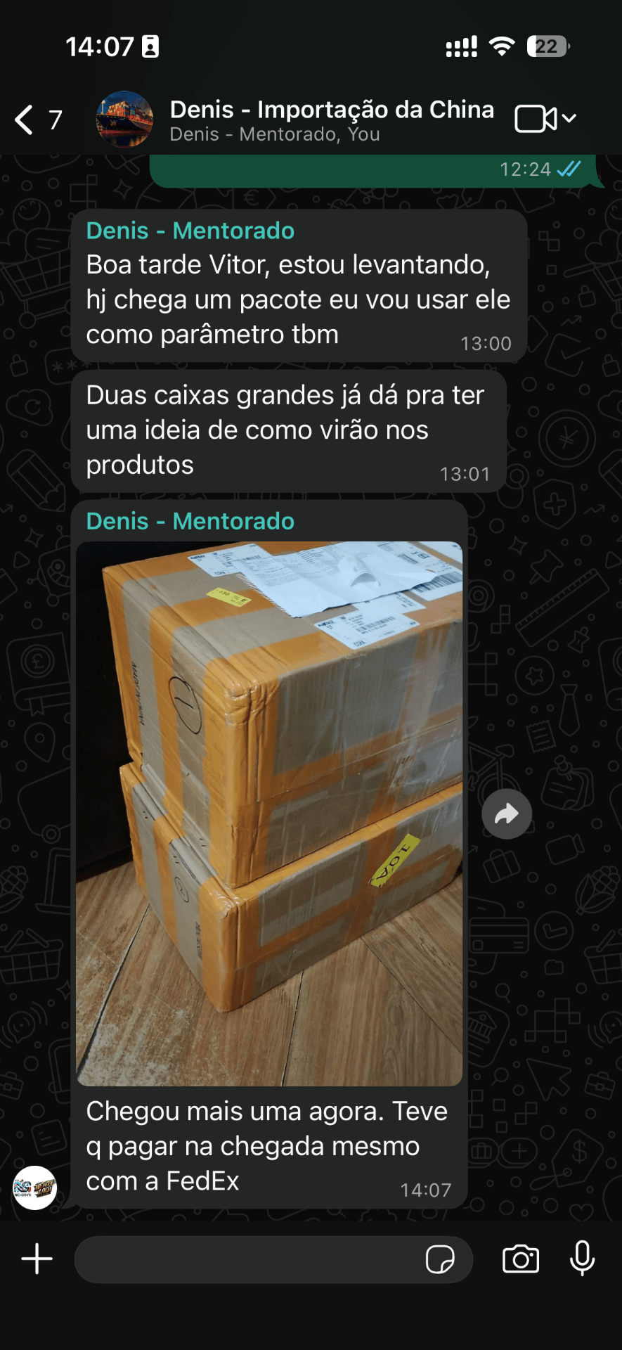 Depoimento de aluno 14